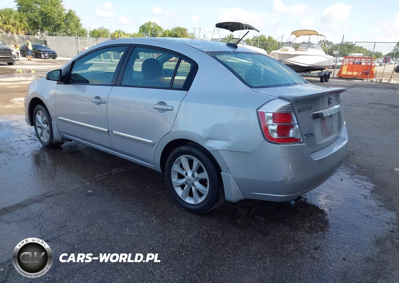 2012 Nissan Sentra 2.0 Sl VIN:3N1AB6AP1CL623652 - 3