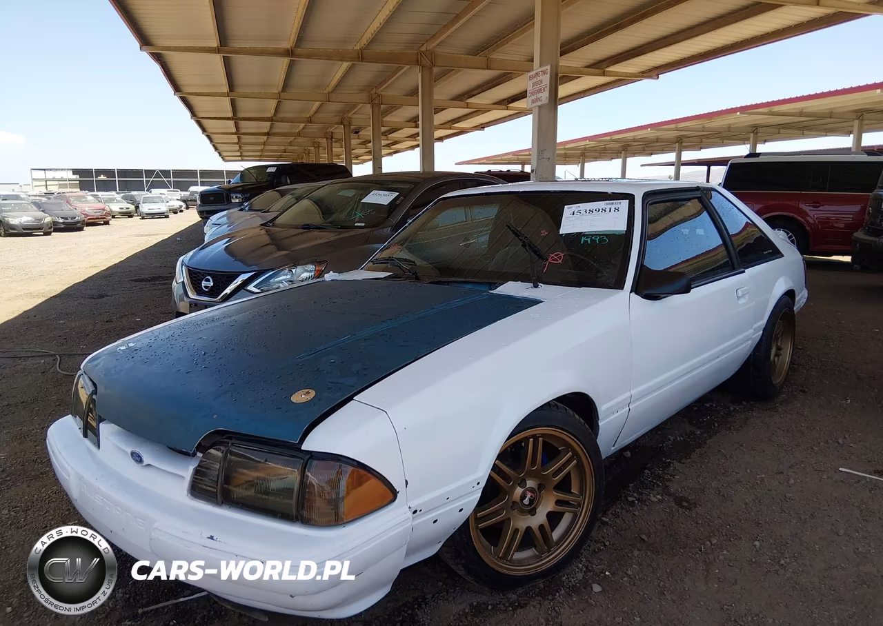 1993 Ford Mustang Lx VIN:1FACP41E5PF215851 - 2