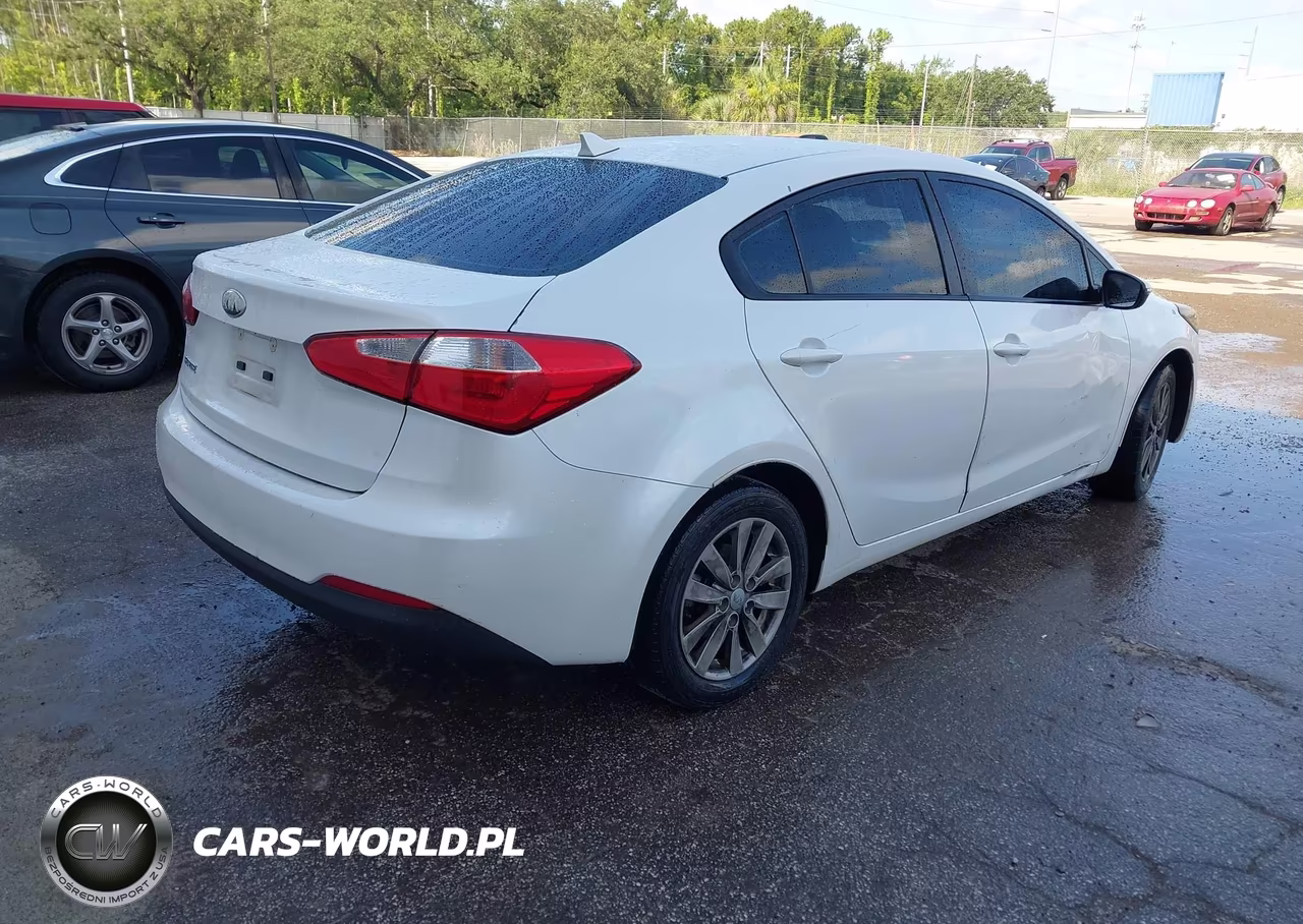 2014 Kia Forte Lx VIN:KNAFX4A68E5063709 - 4
