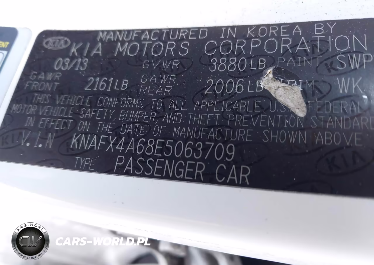 2014 Kia Forte Lx VIN:KNAFX4A68E5063709 - 9