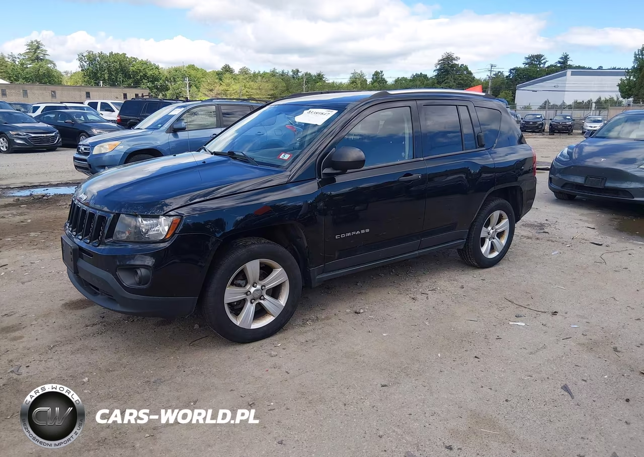 2014 Jeep Compass Sport VIN:1C4NJDBB3ED696328 - 2