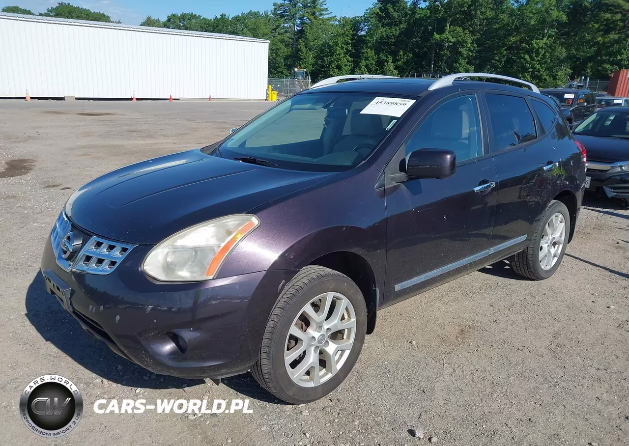 2013 Nissan Rogue Sv W-Sl Pkg VIN:JN8AS5MV6DW120992 - 2