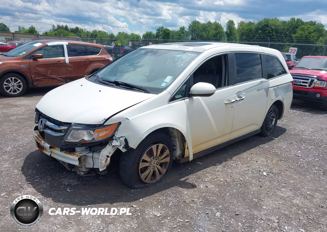 2014 Honda Odyssey Ex-L VIN:5FNRL5H6XEB067041 - 2