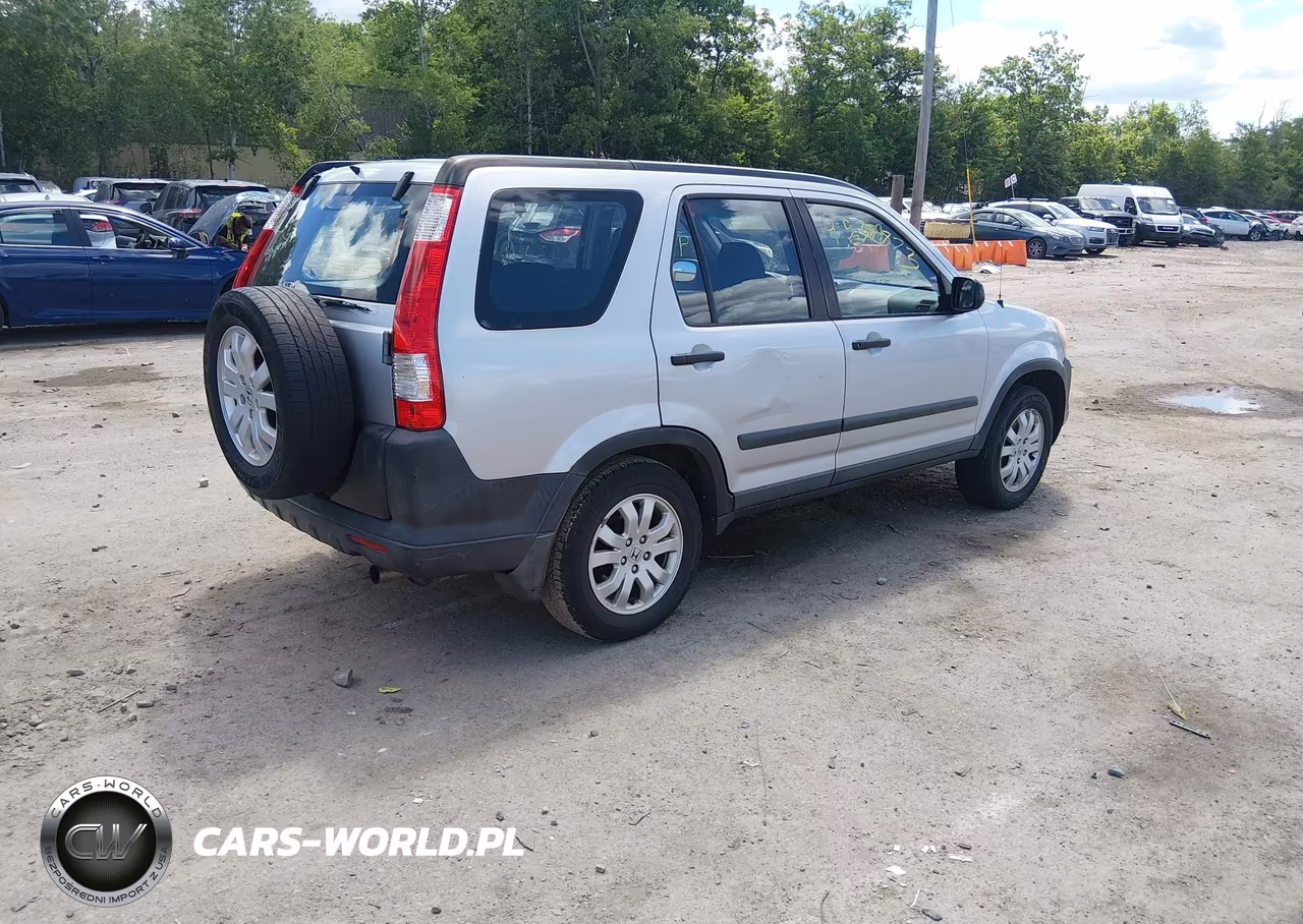 2005 Honda Cr-V Lx VIN:SHSRD78565U307758 - 4