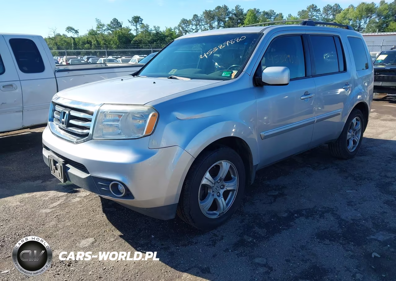 2012 Honda Pilot Ex-L VIN:5FNYF3H73CB017188 - 2