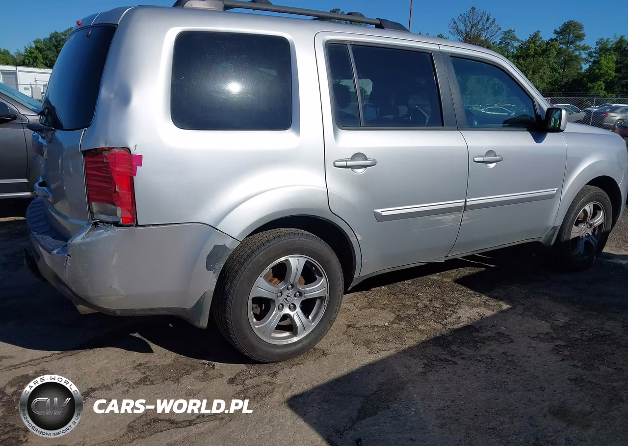 2012 Honda Pilot Ex-L VIN:5FNYF3H73CB017188 - 6