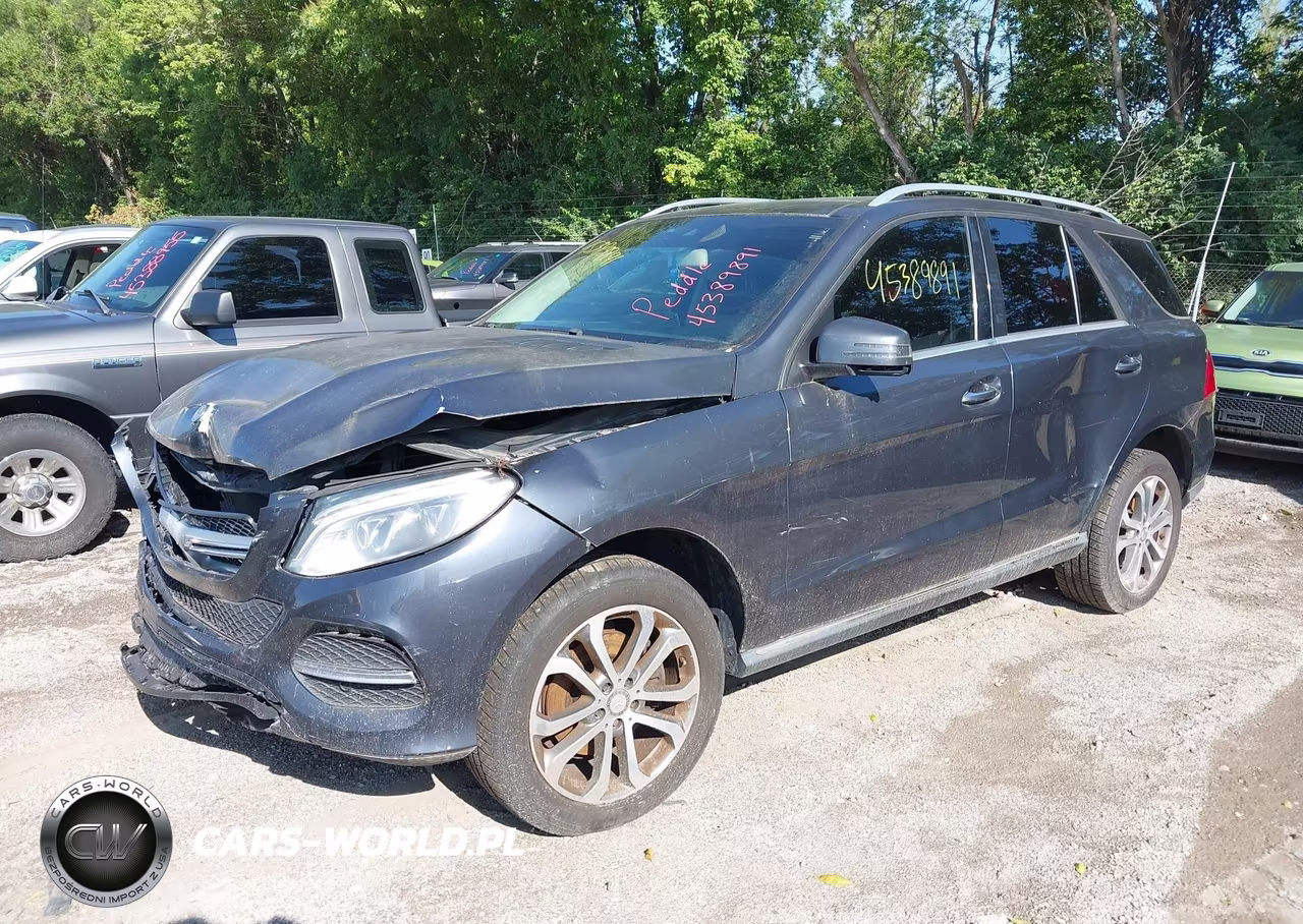 2016 Mercedes-Benz Gle 350 VIN:4JGDA5JB8GA632756 - 2