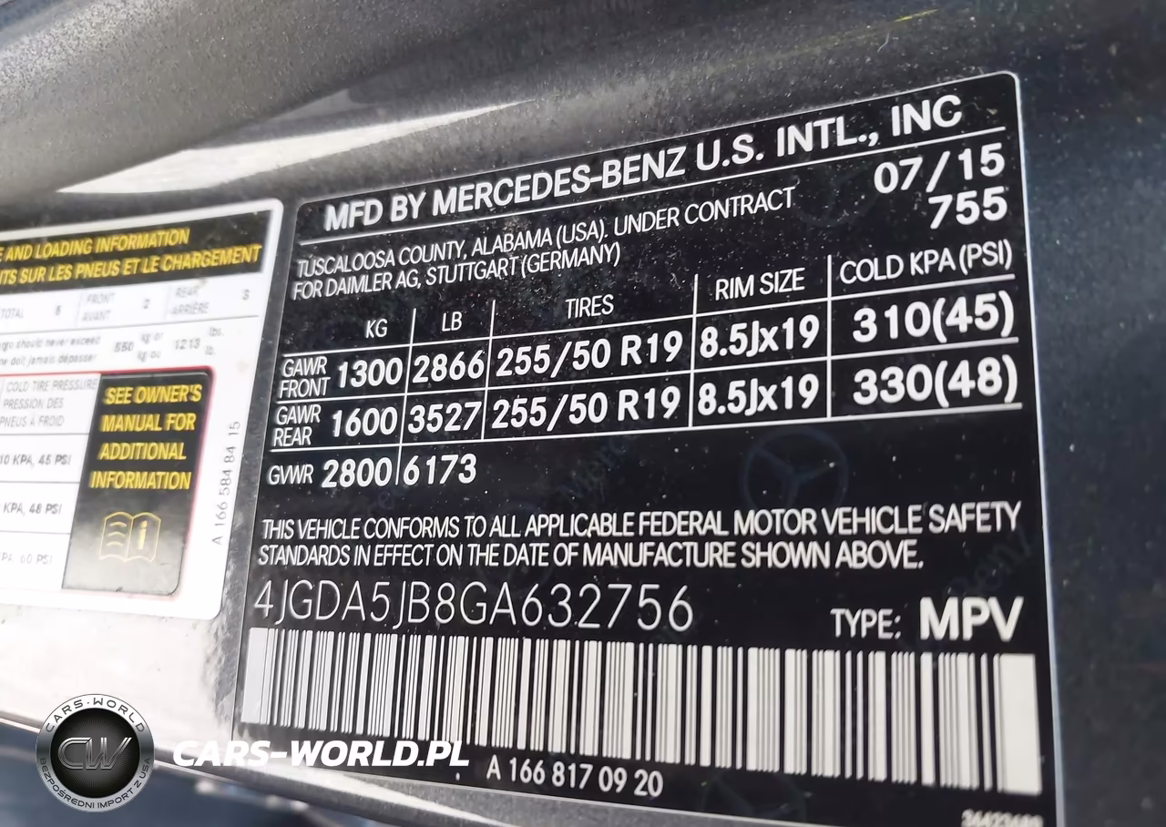 2016 Mercedes-Benz Gle 350 VIN:4JGDA5JB8GA632756 - 9