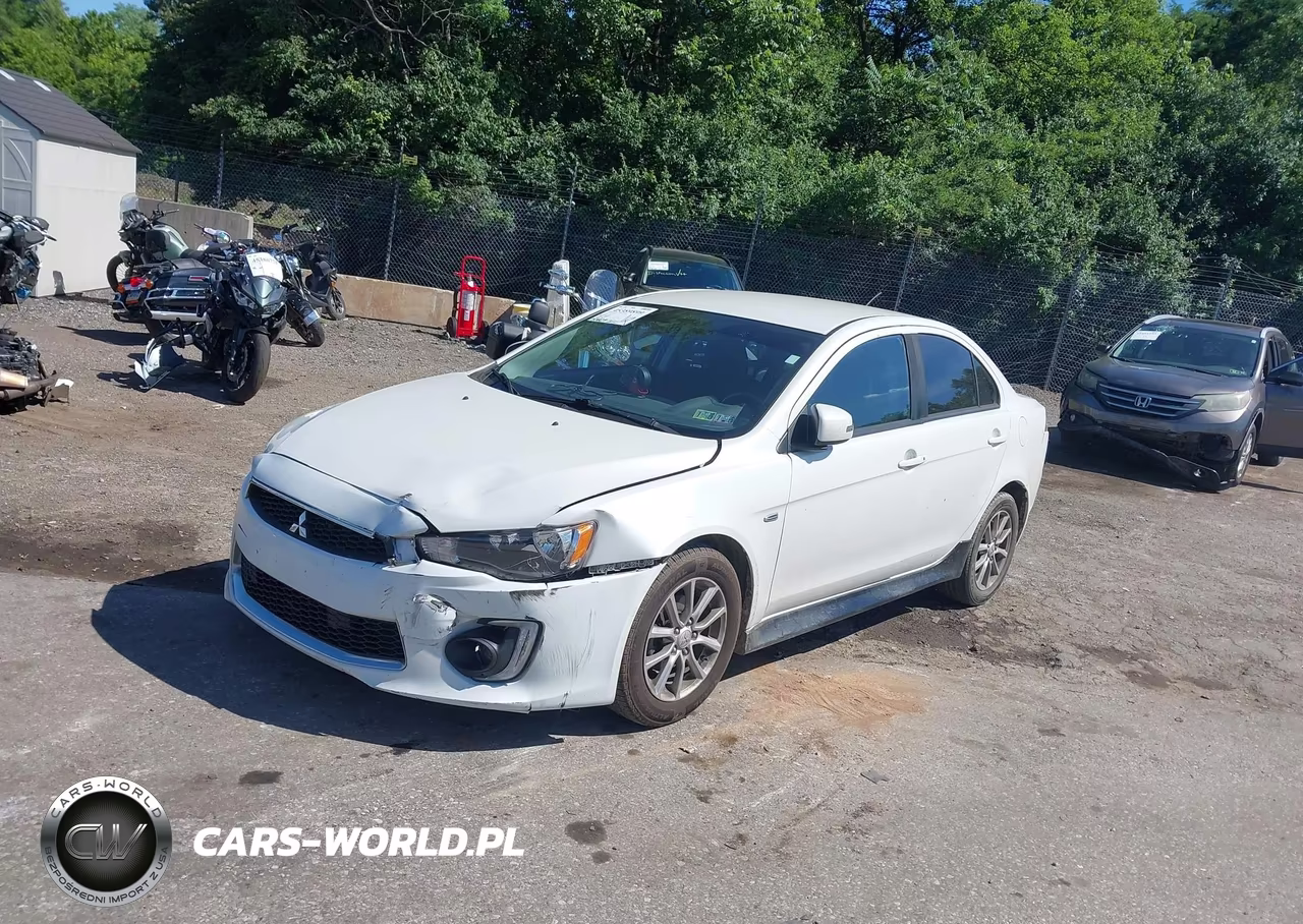 2016 Mitsubishi Lancer Es VIN:JA32U2FUXGU010846 - 2