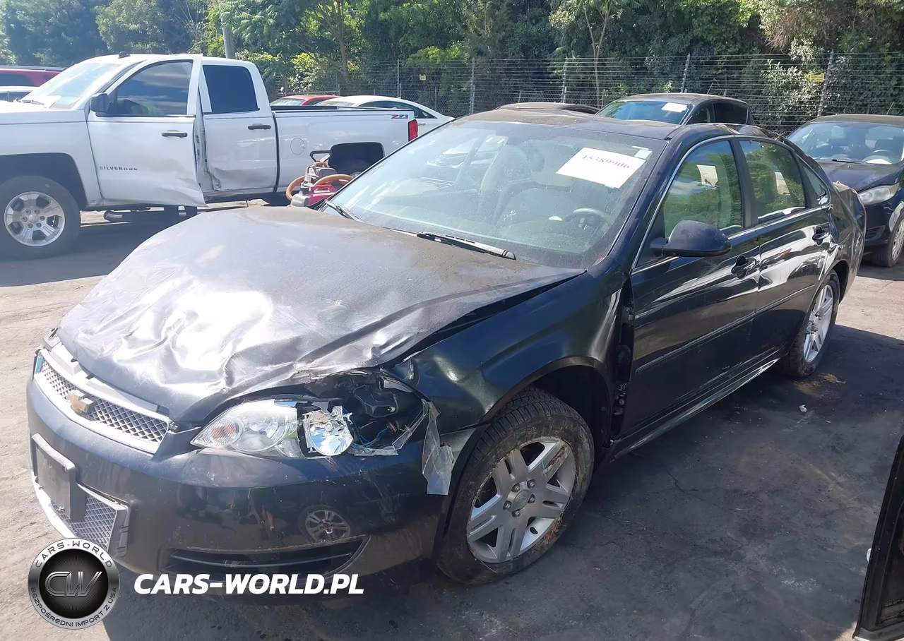 2012 Chevrolet Impala Lt VIN:2G1WB5E30C1241398 - 2