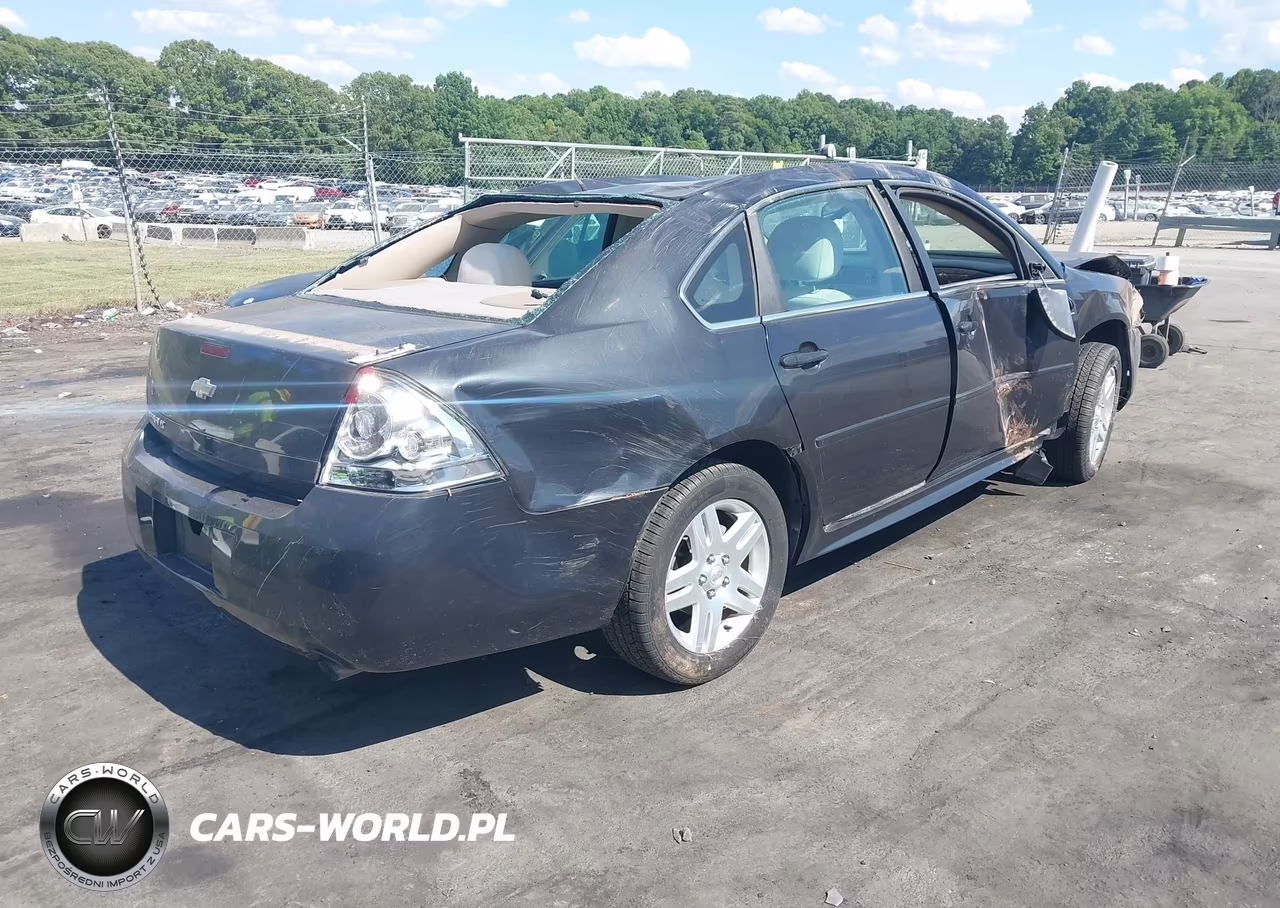 2012 Chevrolet Impala Lt VIN:2G1WB5E30C1241398 - 4