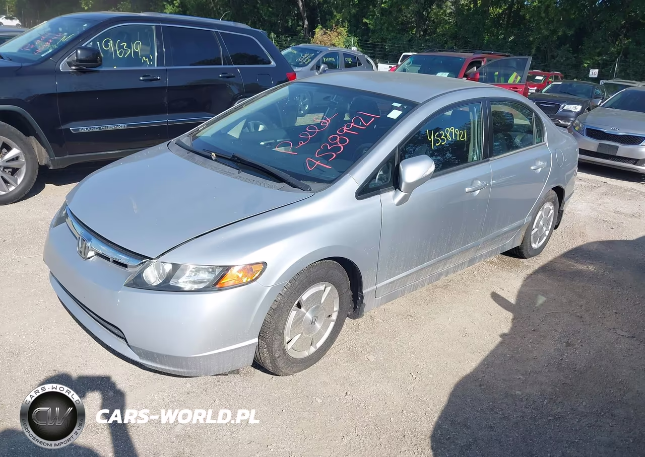 2007 Honda Civic Hybrid VIN:JHMFA36277S003976 - 2