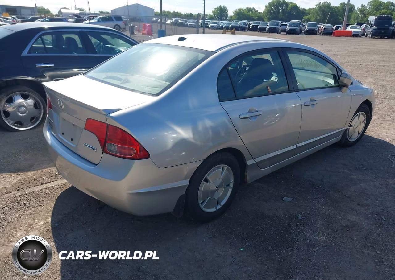 2007 Honda Civic Hybrid VIN:JHMFA36277S003976 - 4