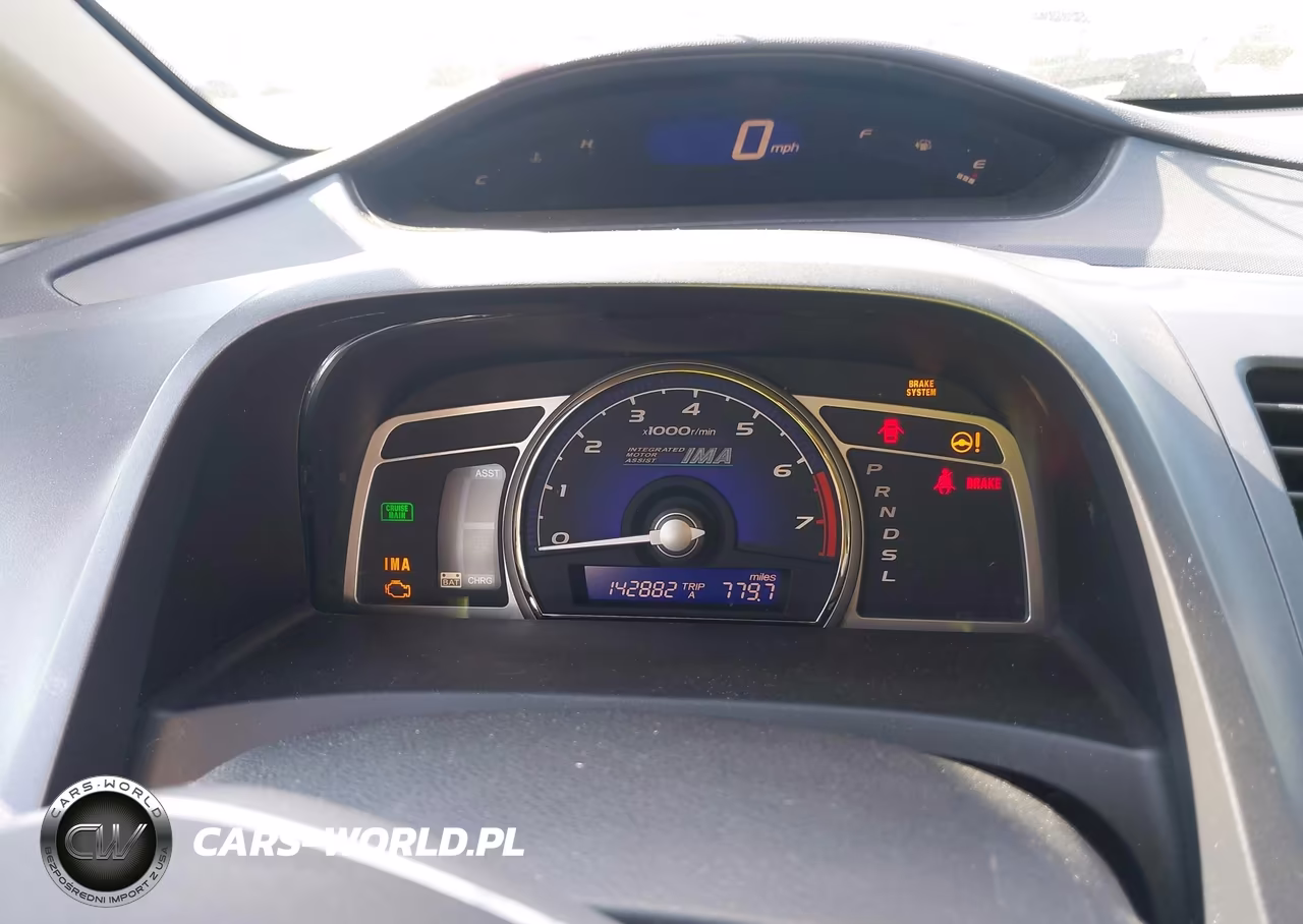 2007 Honda Civic Hybrid VIN:JHMFA36277S003976 - 7