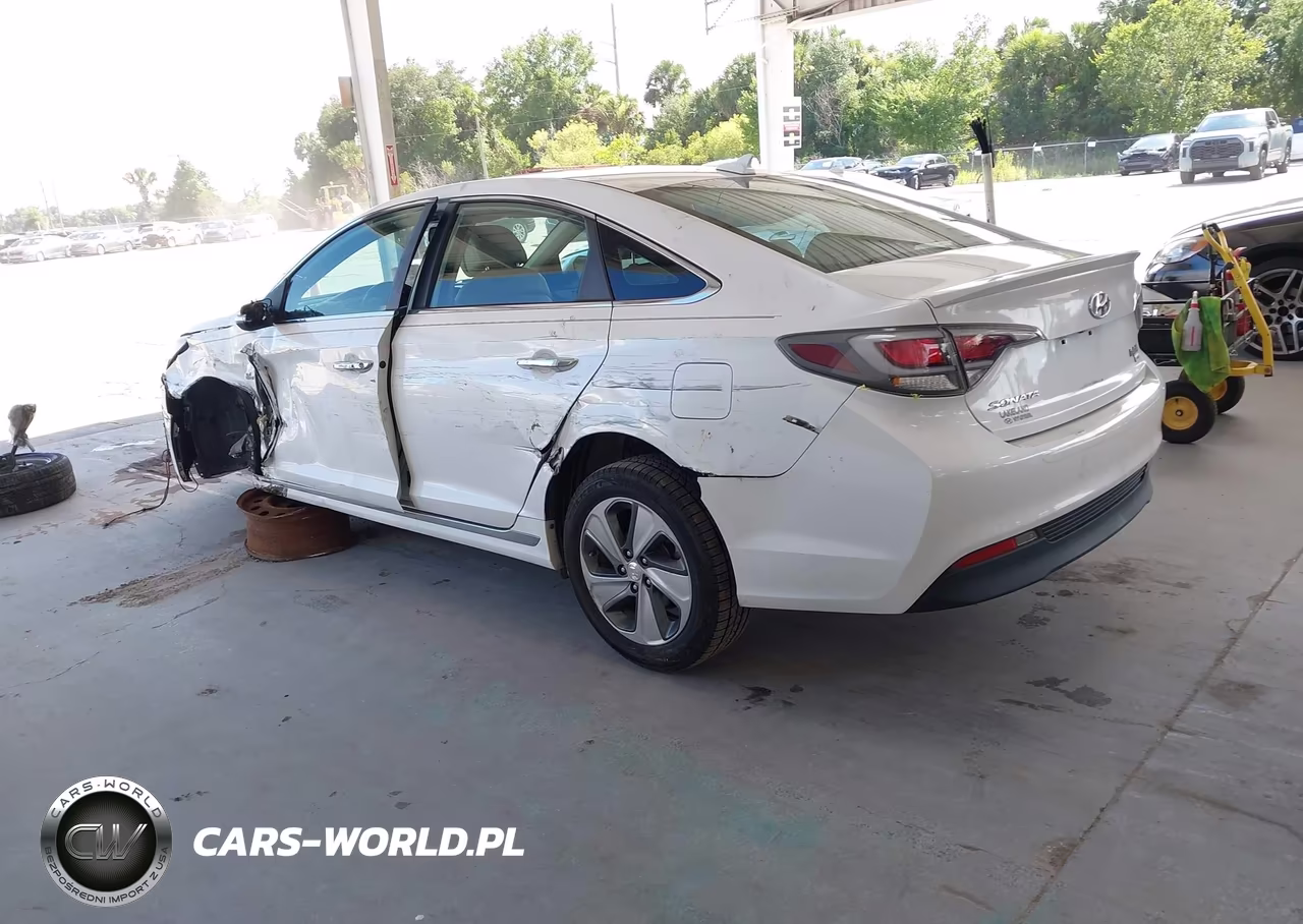 2017 Hyundai Sonata Hybrid Limited VIN:KMHE34L1XHA051242 - 3