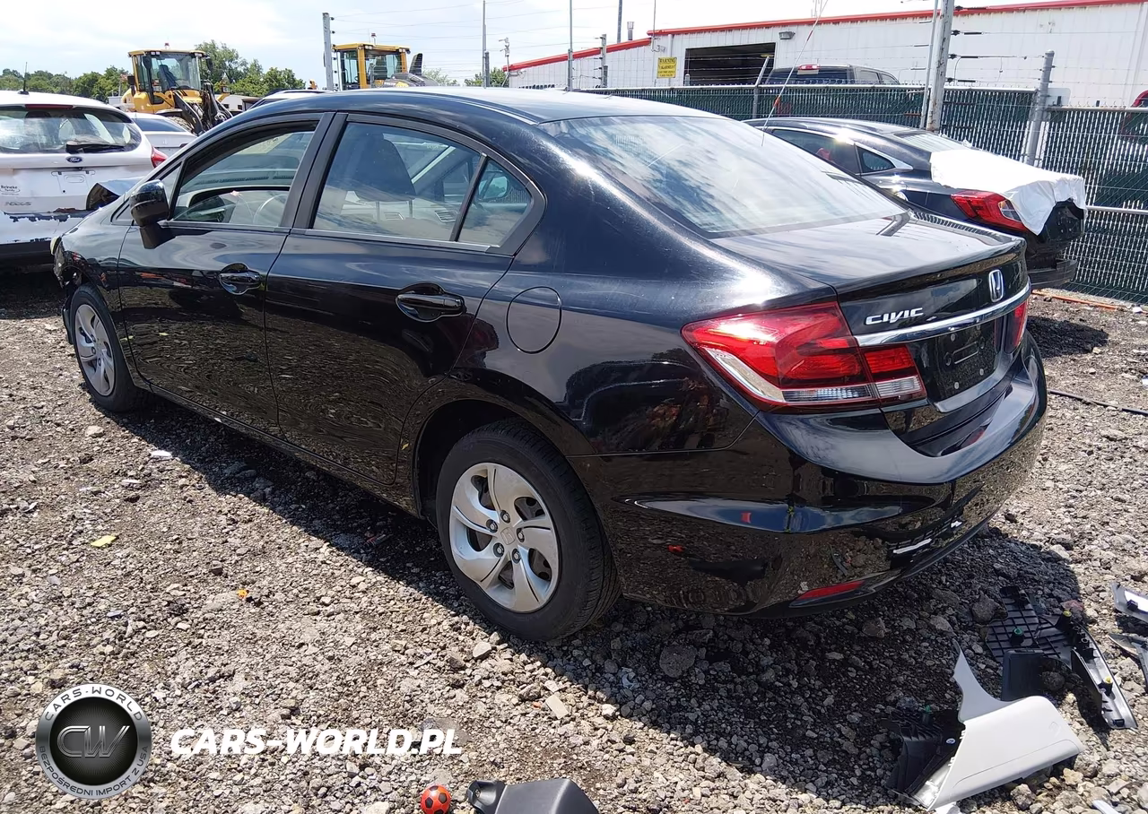 2015 Honda Civic Lx VIN:19XFB2F56FE018117 - 3