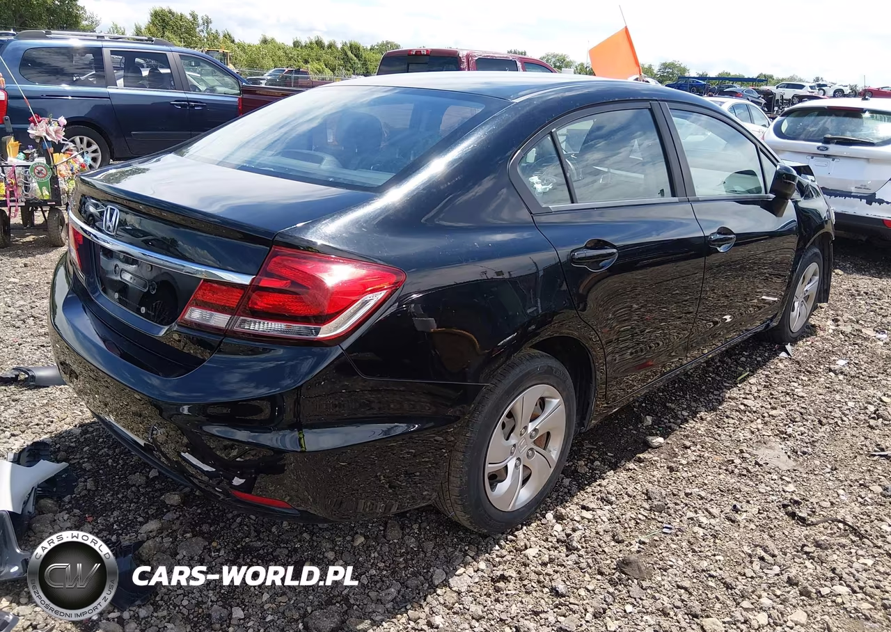 2015 Honda Civic Lx VIN:19XFB2F56FE018117 - 4