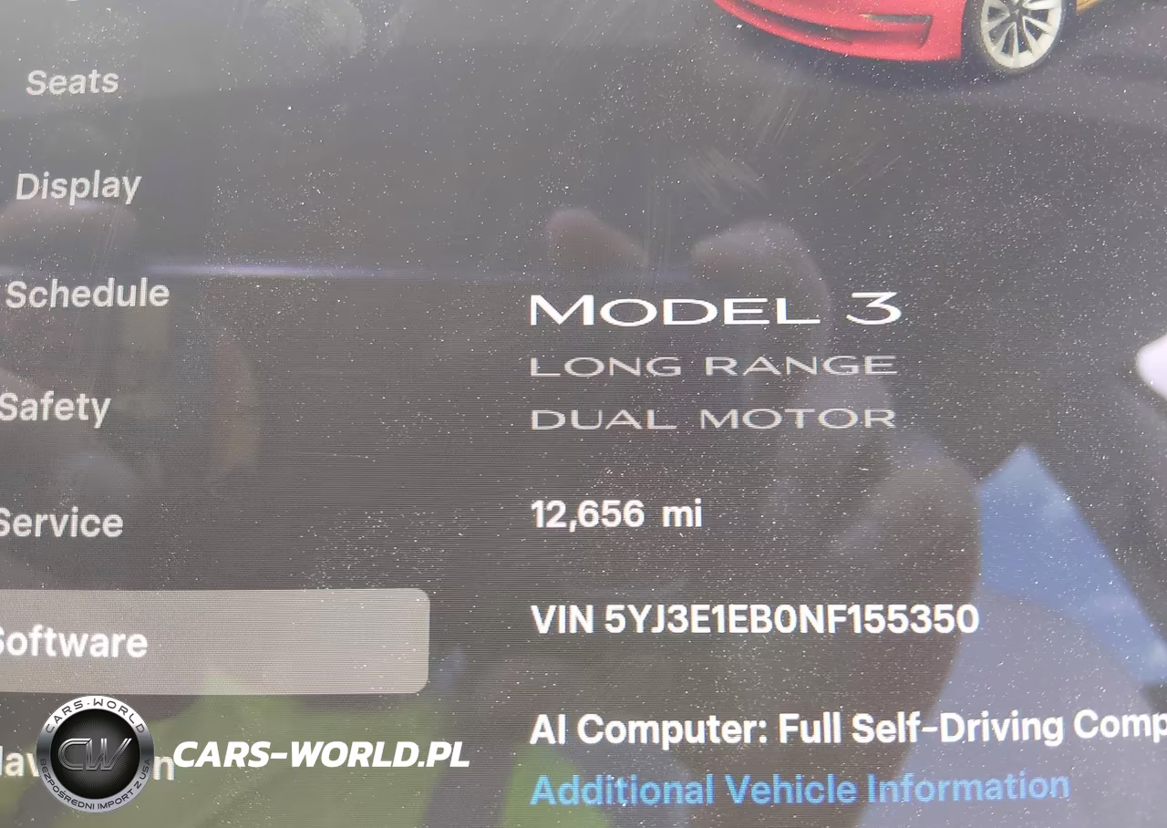 2022 Tesla Model 3 Long Range Dual Motor All-Wheel Drive VIN:5YJ3E1EB0NF155350 - 16