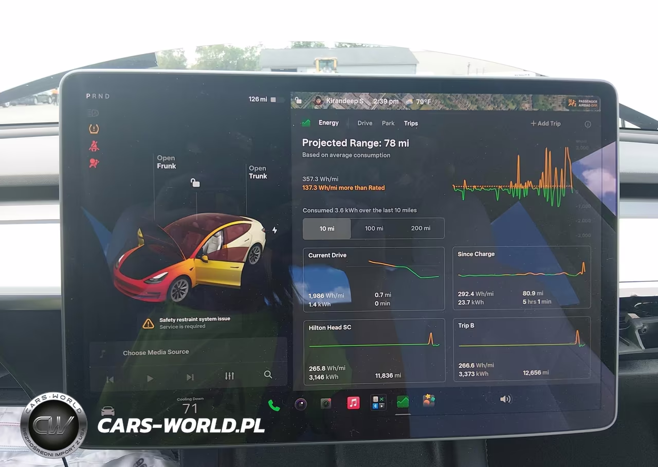 2022 Tesla Model 3 Long Range Dual Motor All-Wheel Drive VIN:5YJ3E1EB0NF155350 - 19