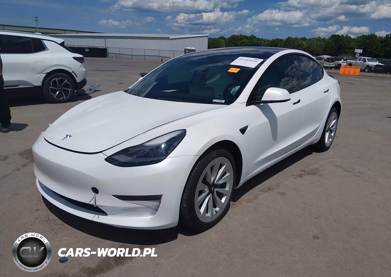 2022 Tesla Model 3 Long Range Dual Motor All-Wheel Drive VIN:5YJ3E1EB0NF155350 - 2