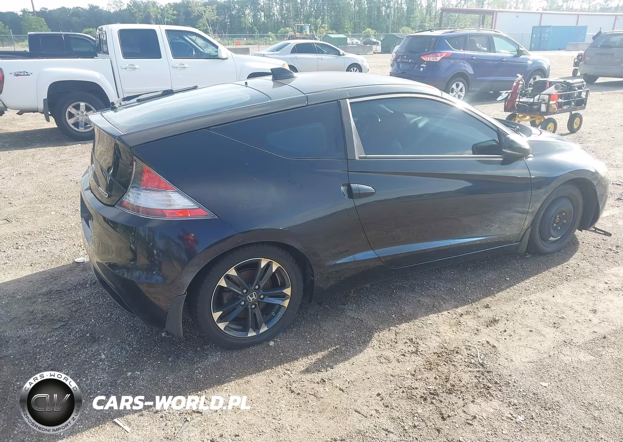 2011 Honda Cr-Z Ex VIN:JHMZF1C66BS002465 - 4