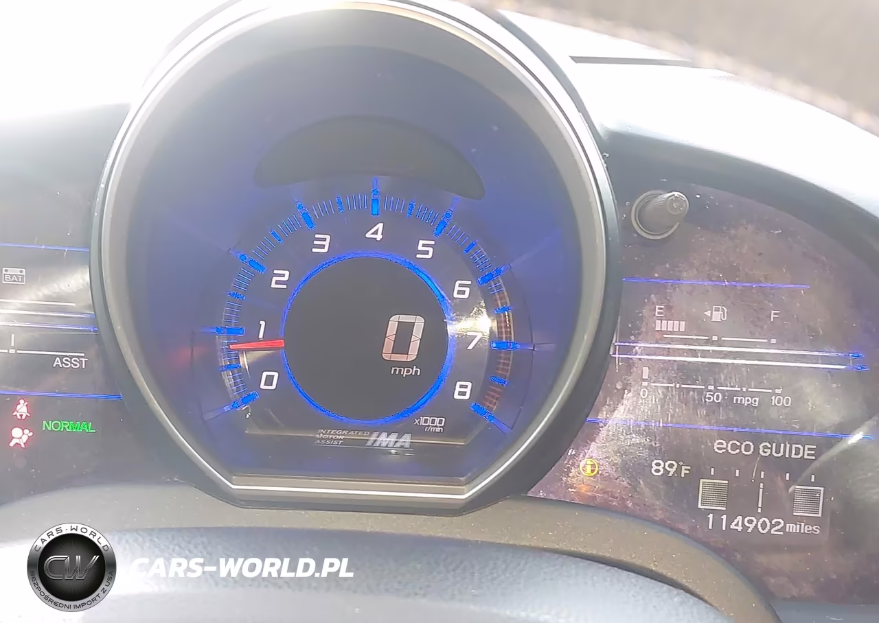 2011 Honda Cr-Z Ex VIN:JHMZF1C66BS002465 - 7