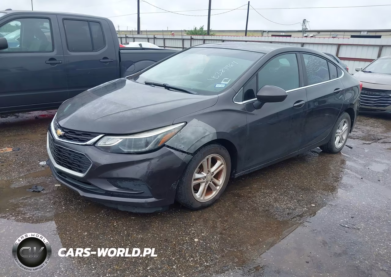 2017 Chevrolet Cruze Lt Auto VIN:1G1BE5SM3H7196292 - 2