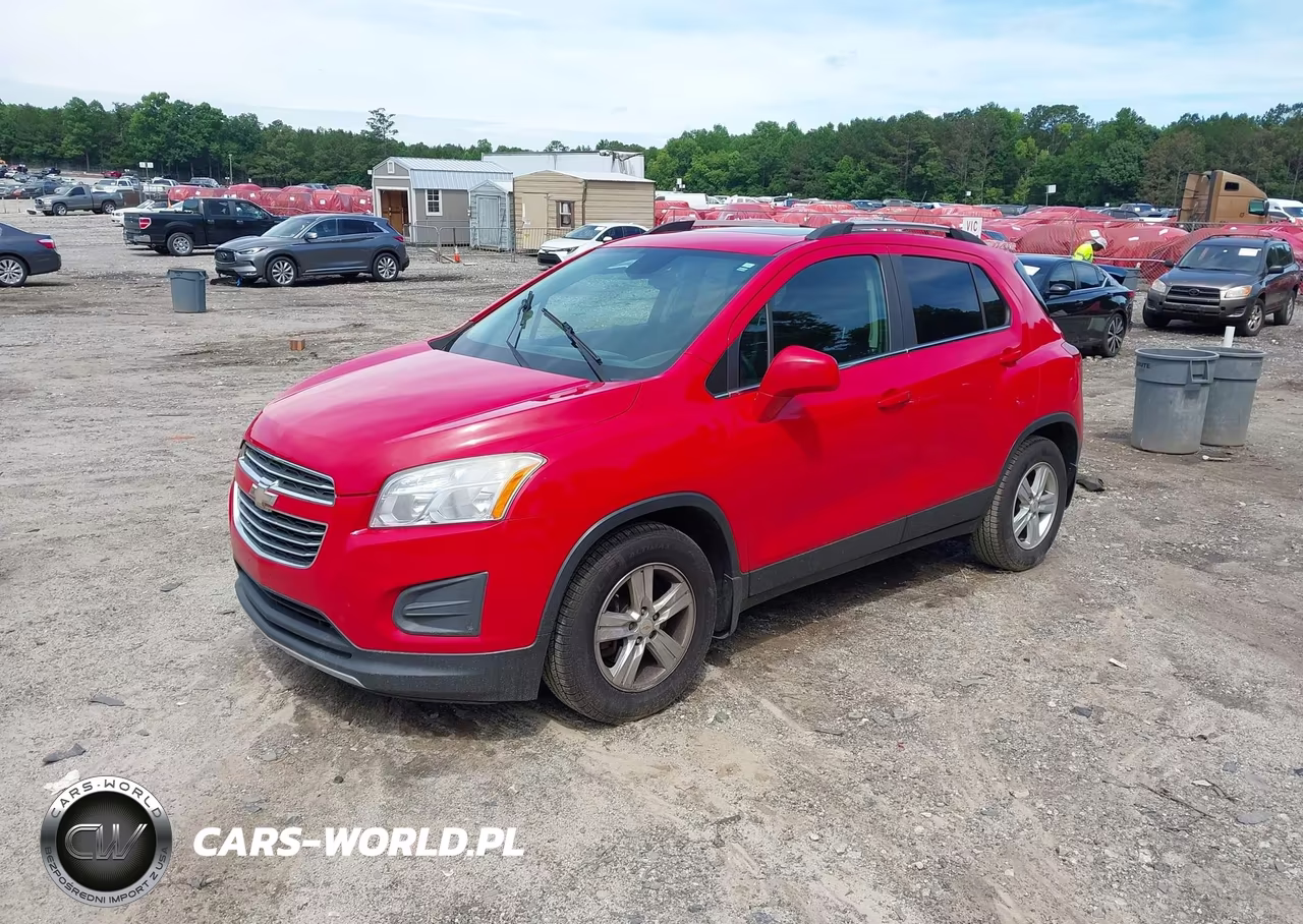 2016 Chevrolet Trax Lt VIN:KL7CJLSB0GB597799 - 2