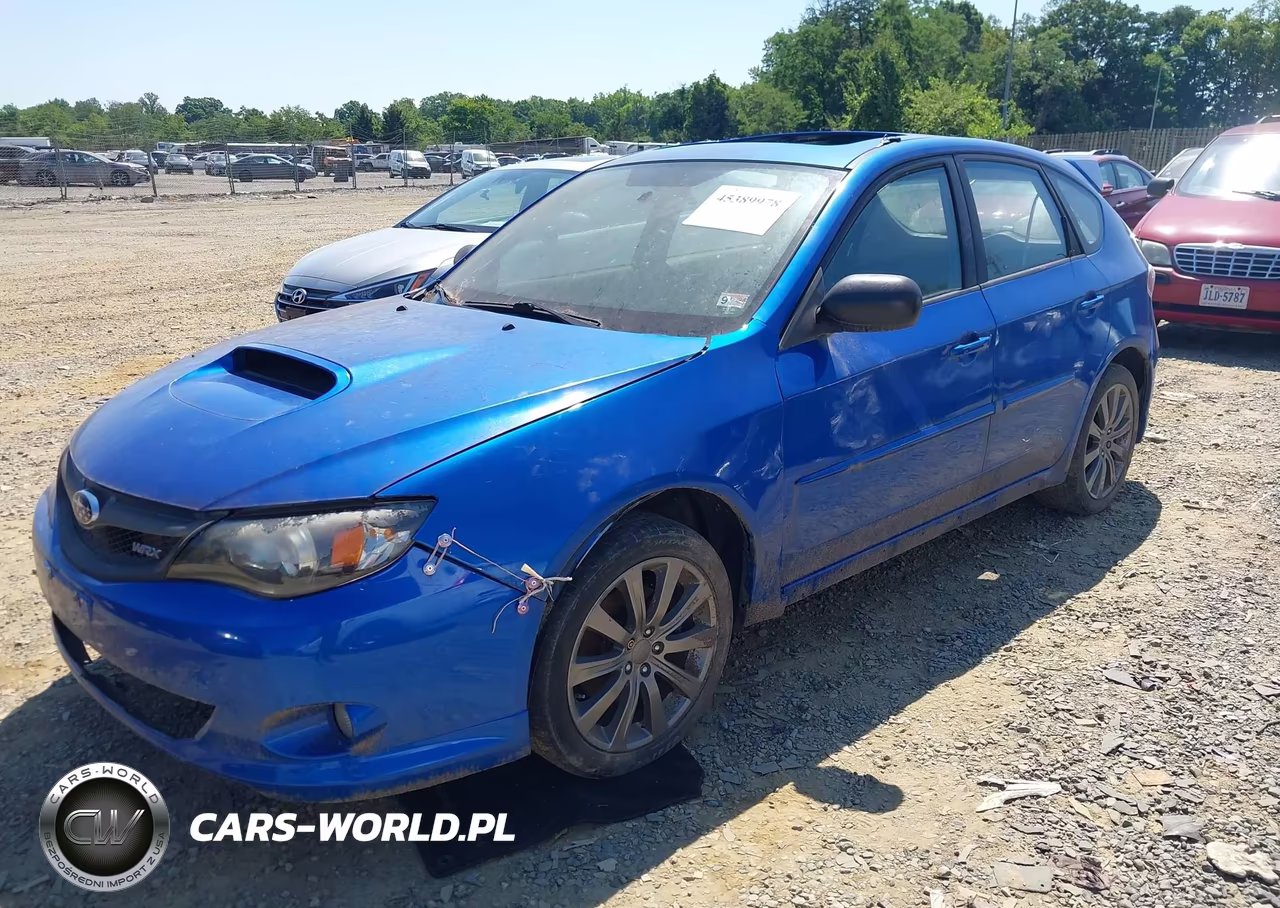 2009 Subaru Impreza Wrx VIN:JF1GH76629G826550 - 2