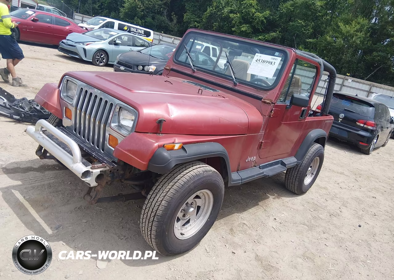 1992 Jeep Wrangler - Yj VIN:2J4FY29SXNJ514141 - 2