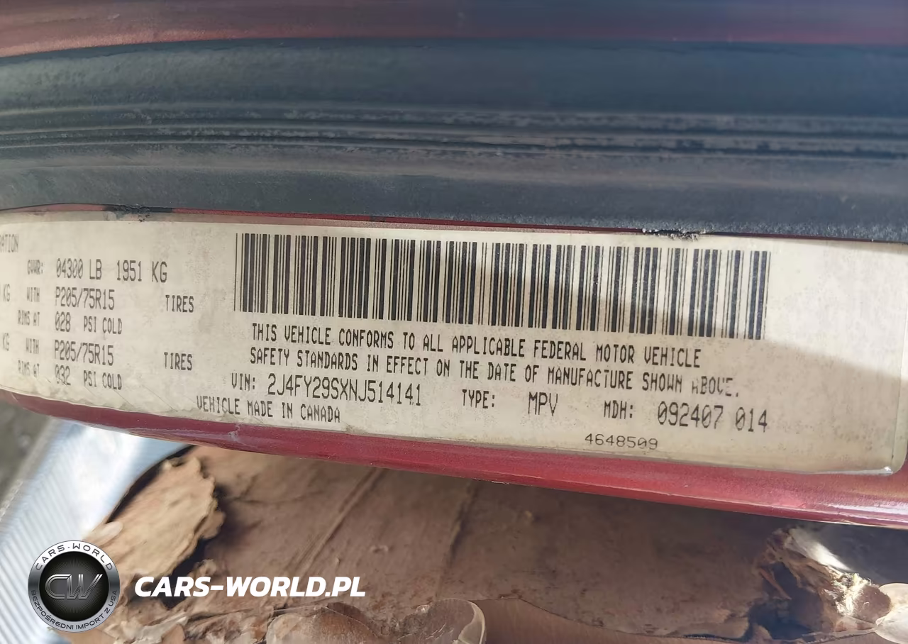 1992 Jeep Wrangler - Yj VIN:2J4FY29SXNJ514141 - 9