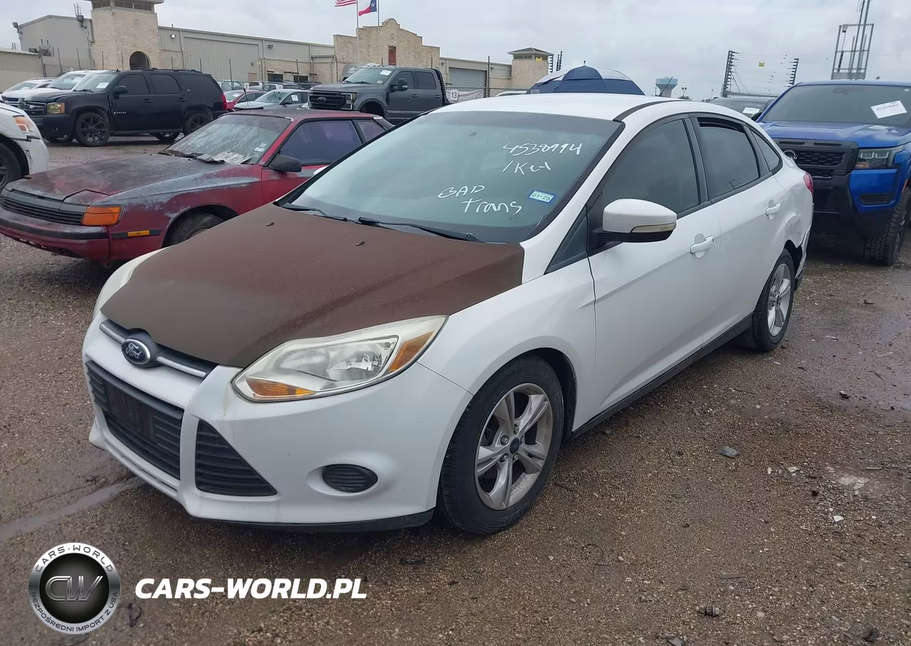 2014 Ford Focus Se VIN:1FADP3F23EL348474 - 2