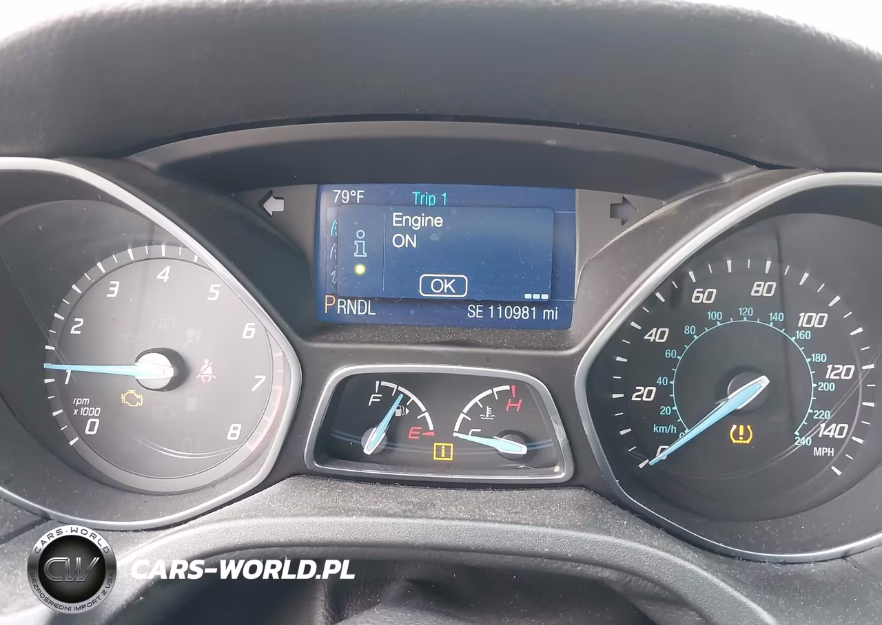 2014 Ford Focus Se VIN:1FADP3F23EL348474 - 7