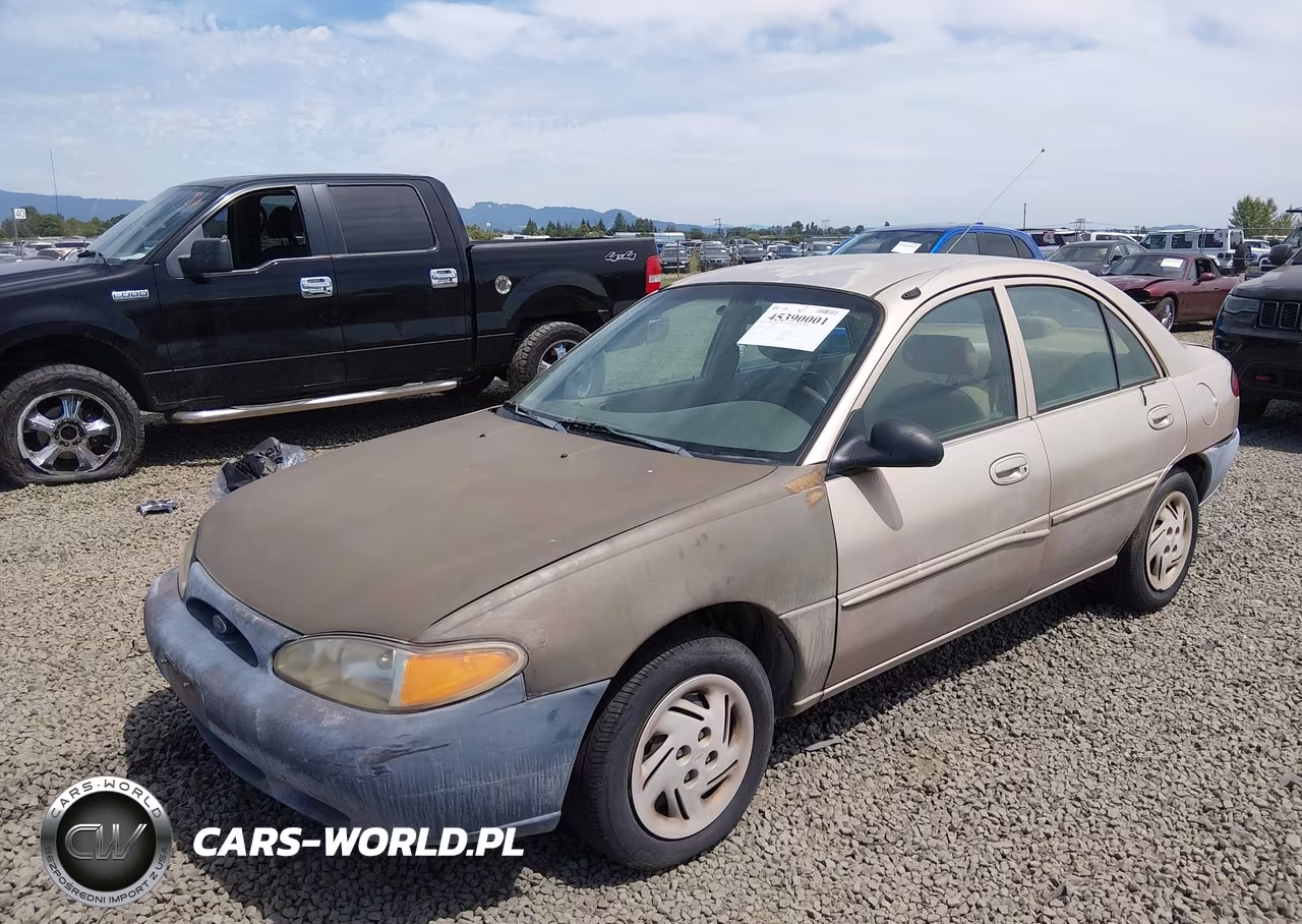 1998 Ford Escort Se VIN:1FAFP13P9WW291761 - 2
