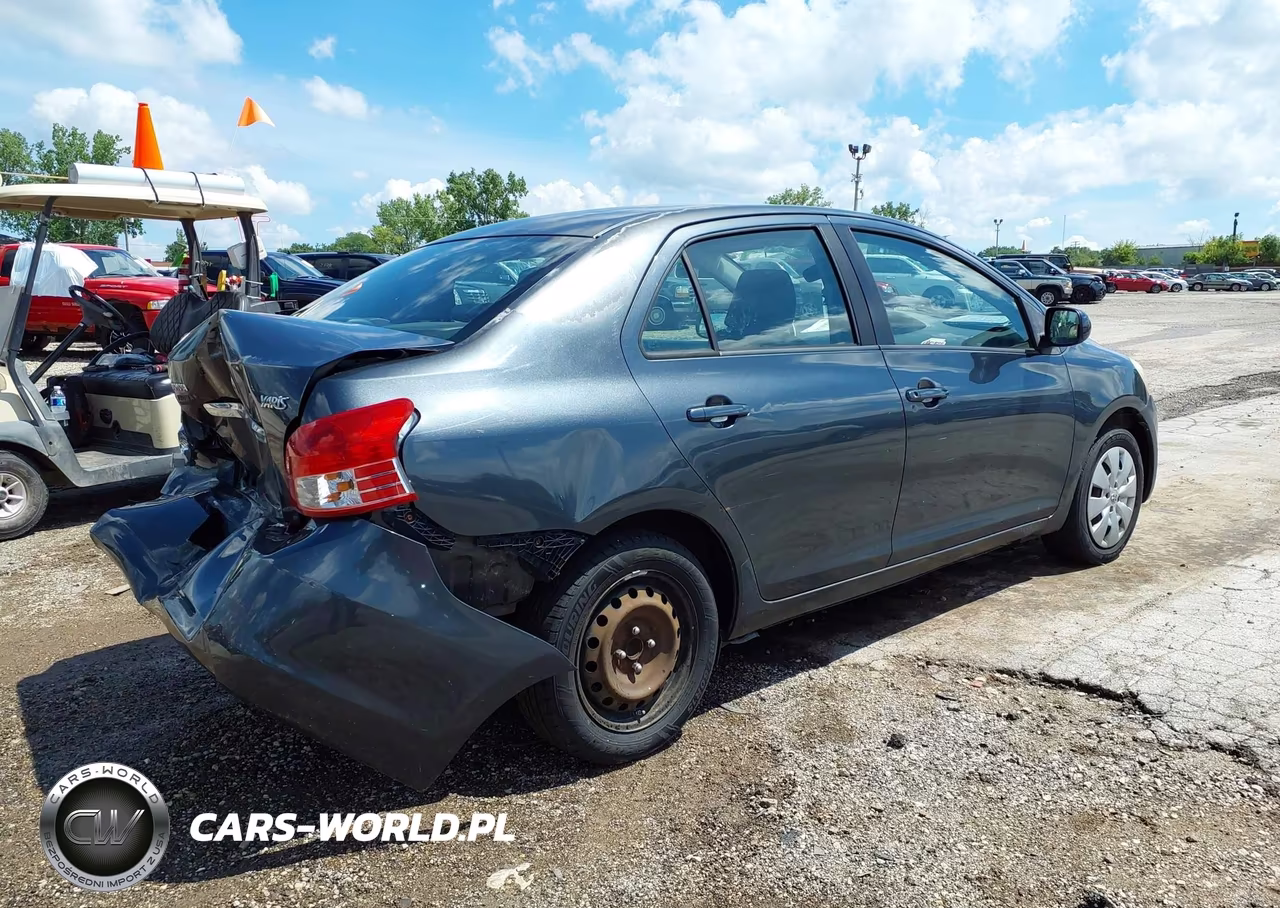 2011 Toyota Yaris VIN:JTDBT4K34B1398681 - 4