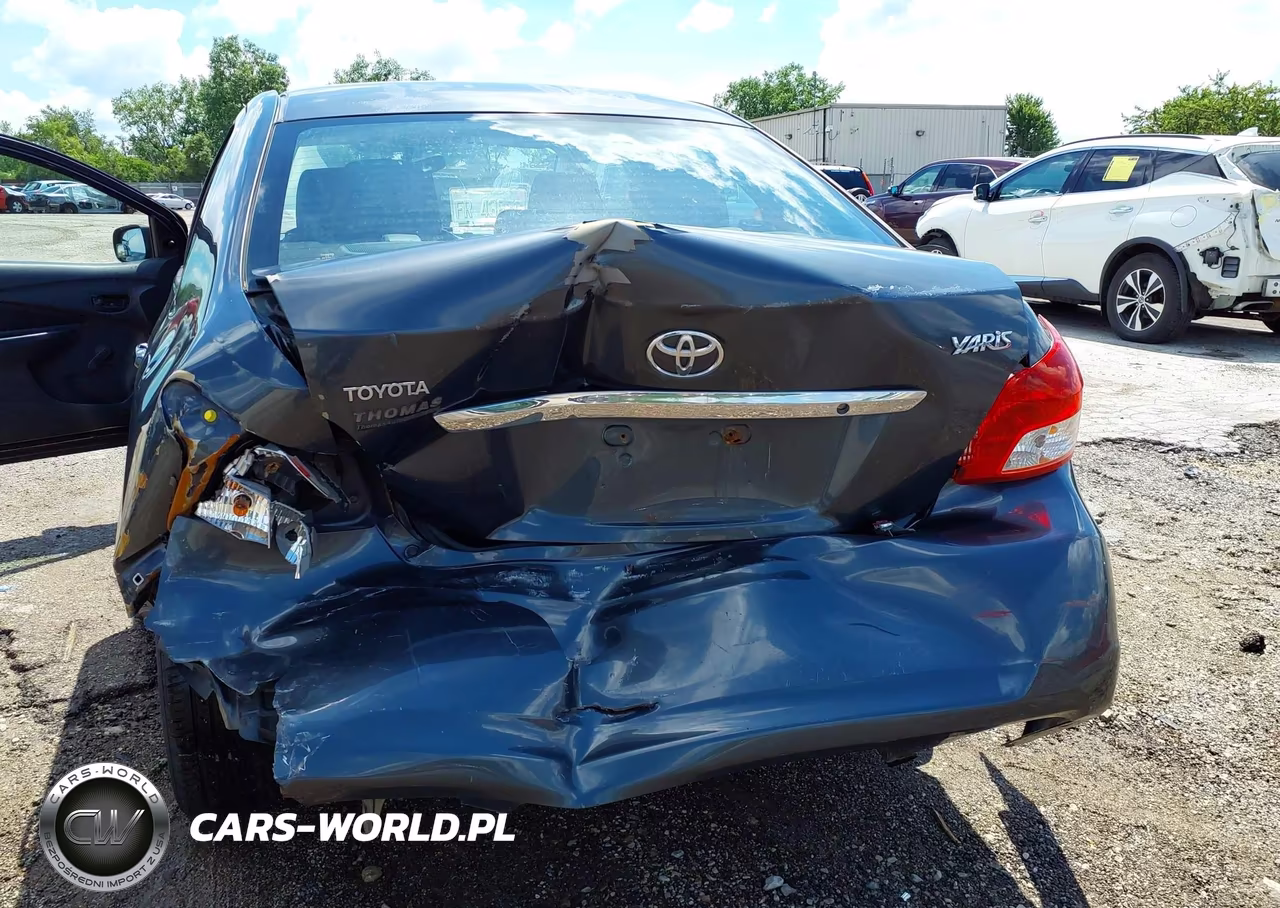 2011 Toyota Yaris VIN:JTDBT4K34B1398681 - 6