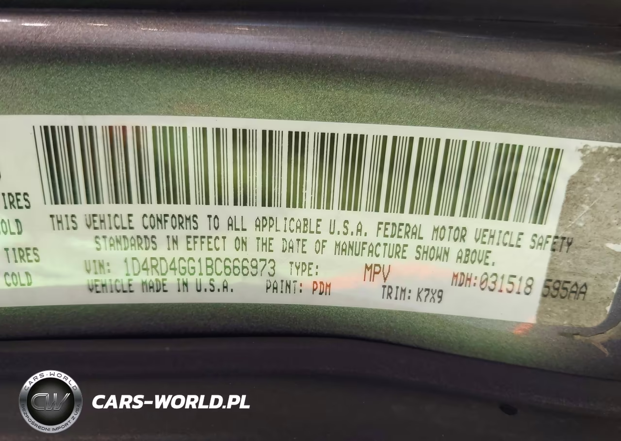 2011 Dodge Durango Crew VIN:1D4RD4GG1BC666973 - 9