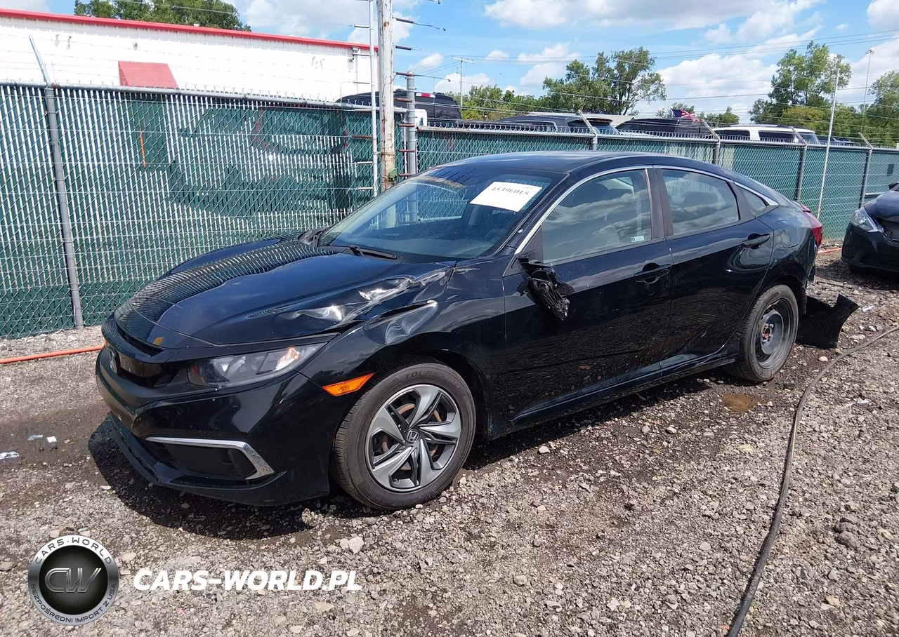 2020 Honda Civic Lx VIN:2HGFC2F65LH543712 - 2