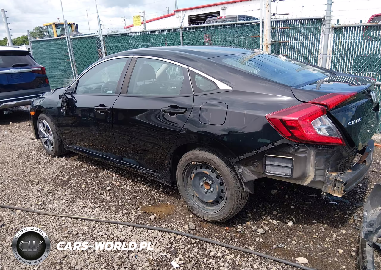 2020 Honda Civic Lx VIN:2HGFC2F65LH543712 - 3