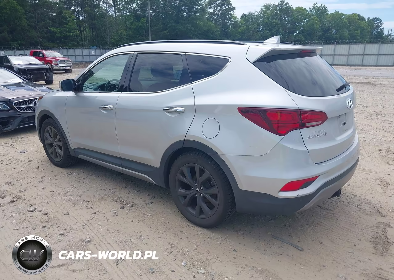 2017 Hyundai Santa Fe Sport 2.0T Ultimate VIN:5XYZW4LA8HG418488 - 3