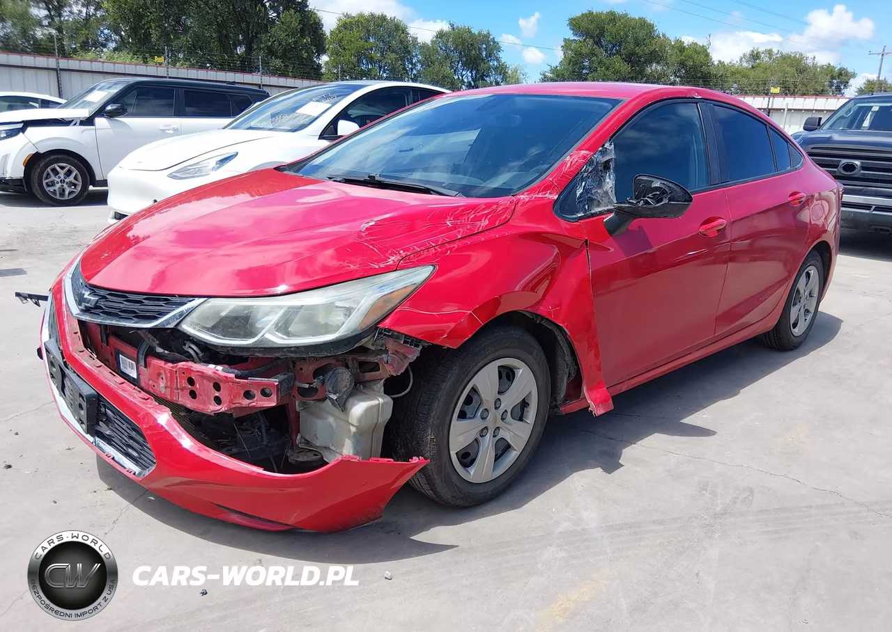 2016 Chevrolet Cruze Ls Auto VIN:1G1BC5SM4G7287348 - 2