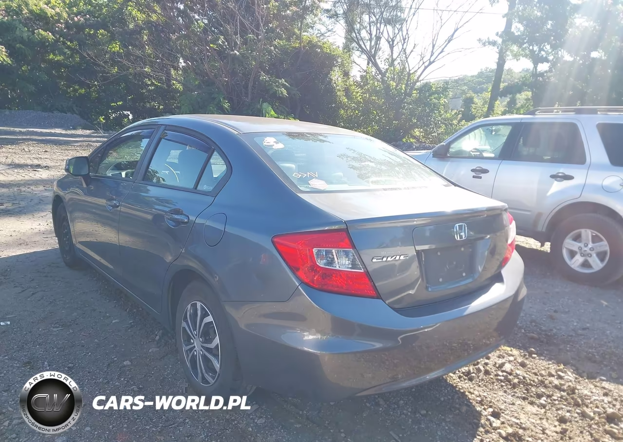 2012 Honda Civic Lx VIN:19XFB2F50CE108729 - 3