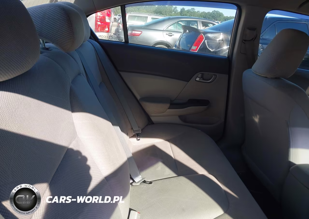 2012 Honda Civic Lx VIN:19XFB2F50CE108729 - 8