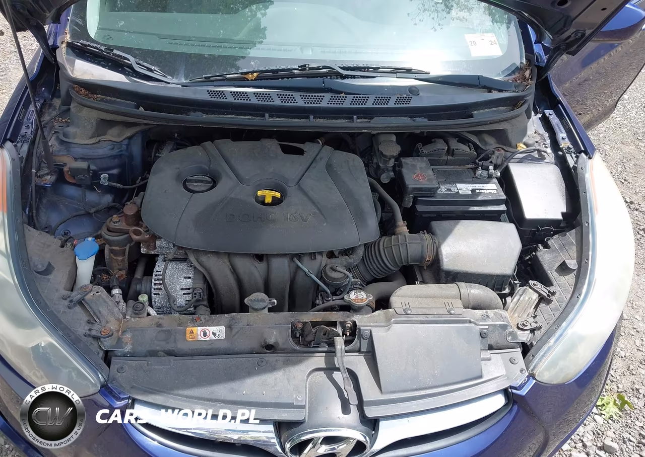 2013 Hyundai Elantra Gls VIN:5NPDH4AE3DH347584 - 10
