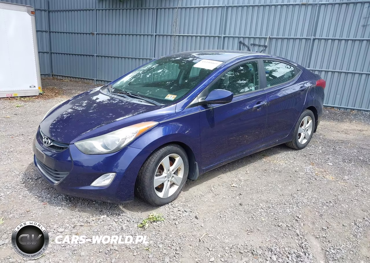 2013 Hyundai Elantra Gls VIN:5NPDH4AE3DH347584 - 2