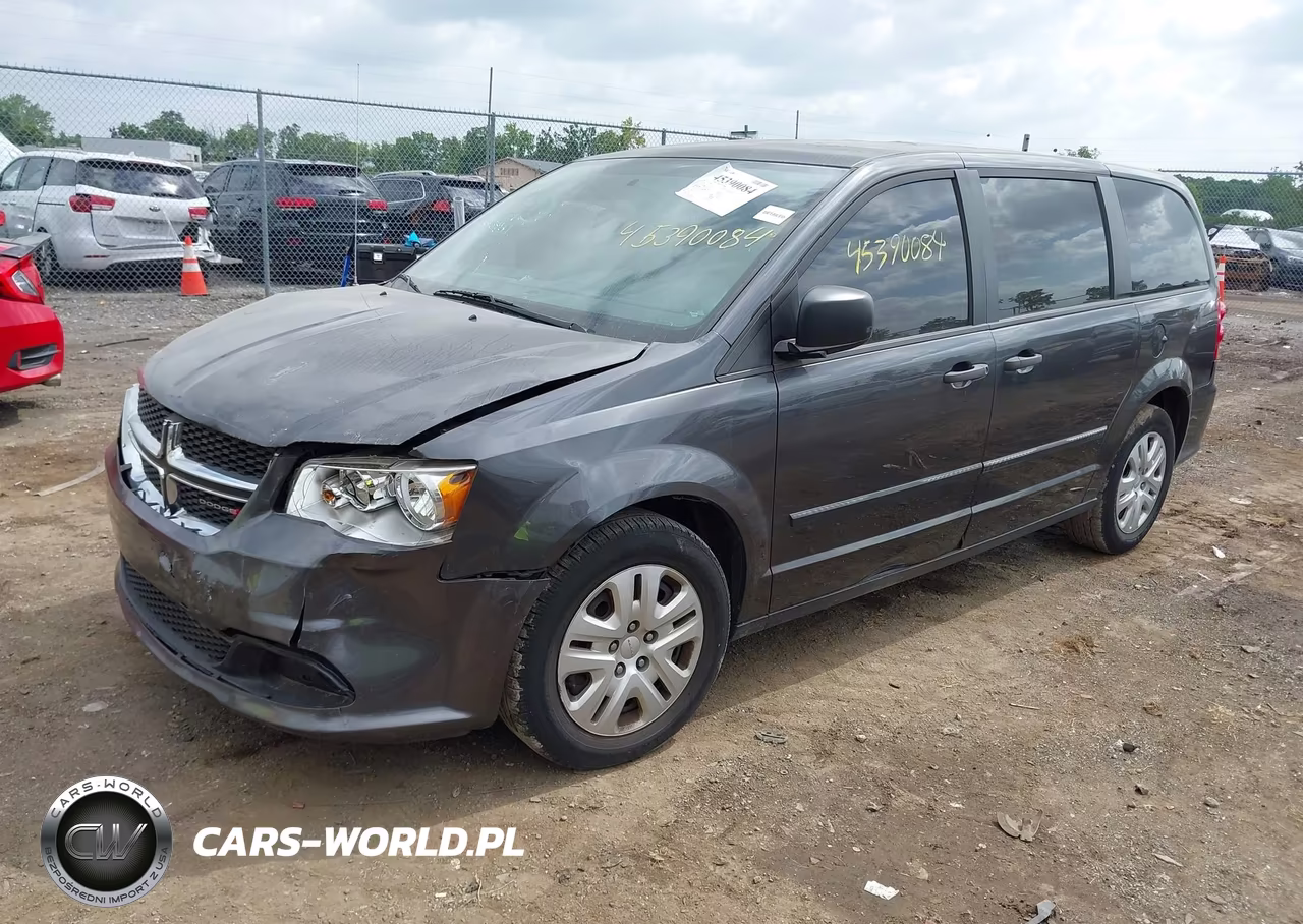 2016 Dodge Grand Caravan American Value Pkg VIN:2C4RDGBG6GR378340 - 2
