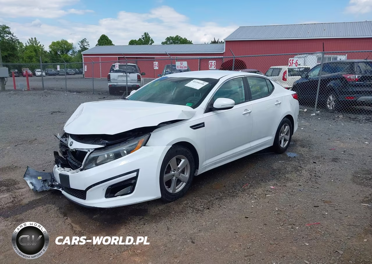 2015 Kia Optima Lx VIN:5XXGM4A73FG507911 - 2