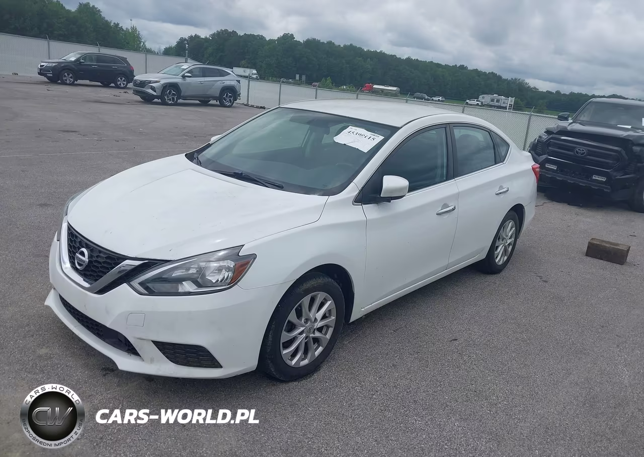 2018 Nissan Sentra Sv VIN:3N1AB7APXJY255753 - 2