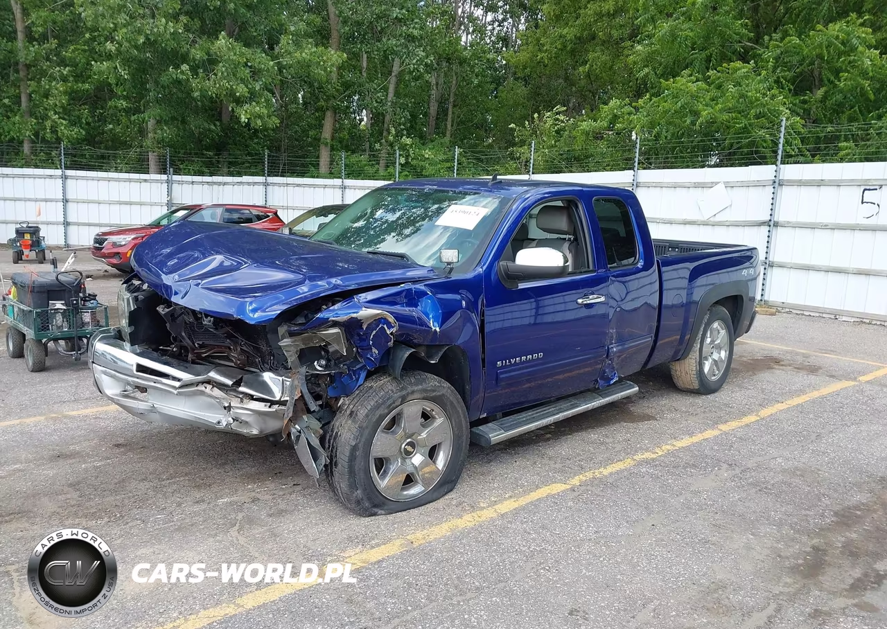 2010 Chevrolet Silverado 1500 Lt VIN:1GCSKSE34AZ220952 - 2