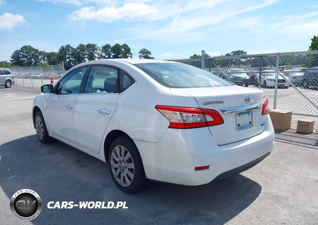 2014 Nissan Sentra Fe+ S-Fe+ Sv-S-Sl-Sr-Sv VIN:3N1AB7AP1EY268509 - 3